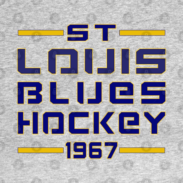 ST Louis Blues Hockey Classic by Medo Creations